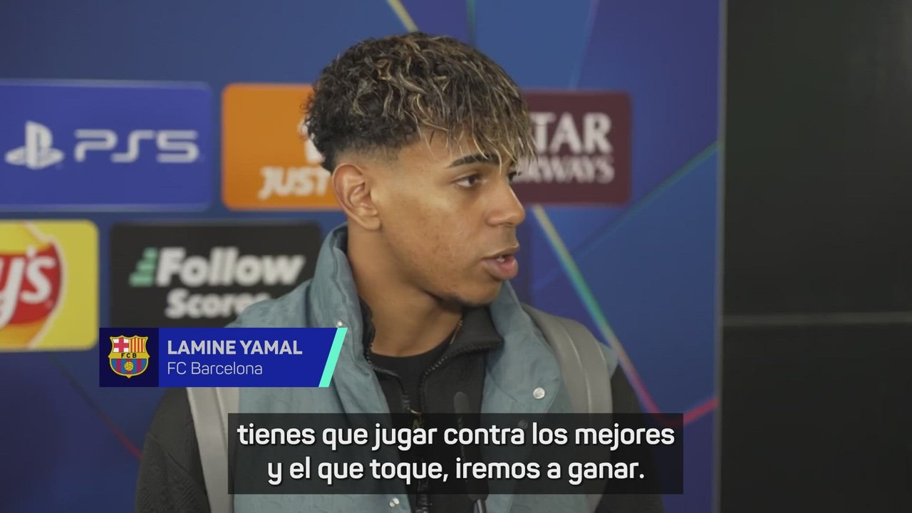Lamine Yamal: "Iremos con todo contra el rival que toque"