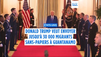 Donald Trump veut envoyer jusqu'à 30 000 migrants sans-papiers à Guantanamo