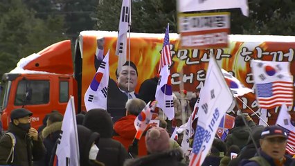 연휴 막바지 지지집회 이어져...이 시각 서울구치소 / YTN