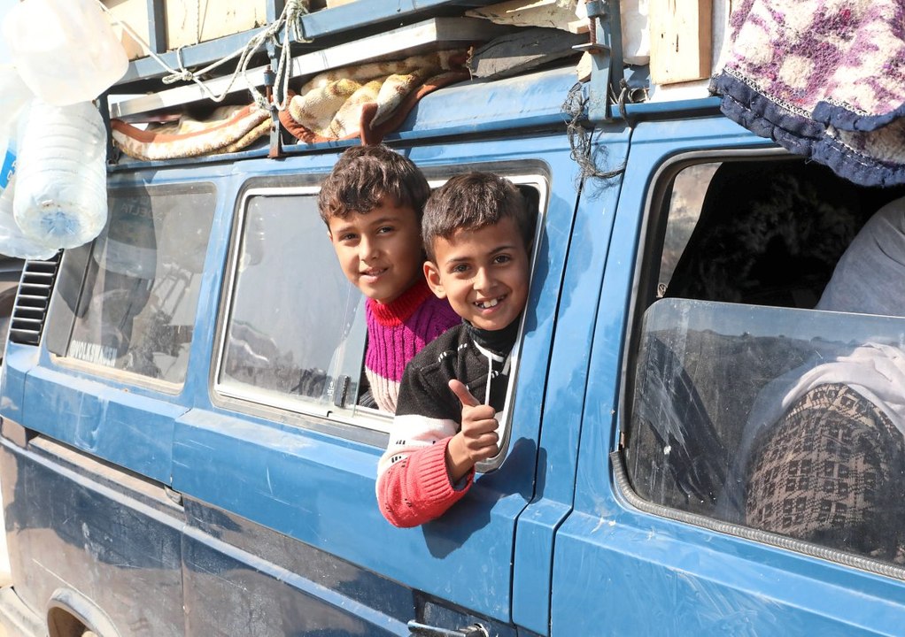 "Gleichzeitig glücklich und traurig": Menschen kehren nach Gaza zurück