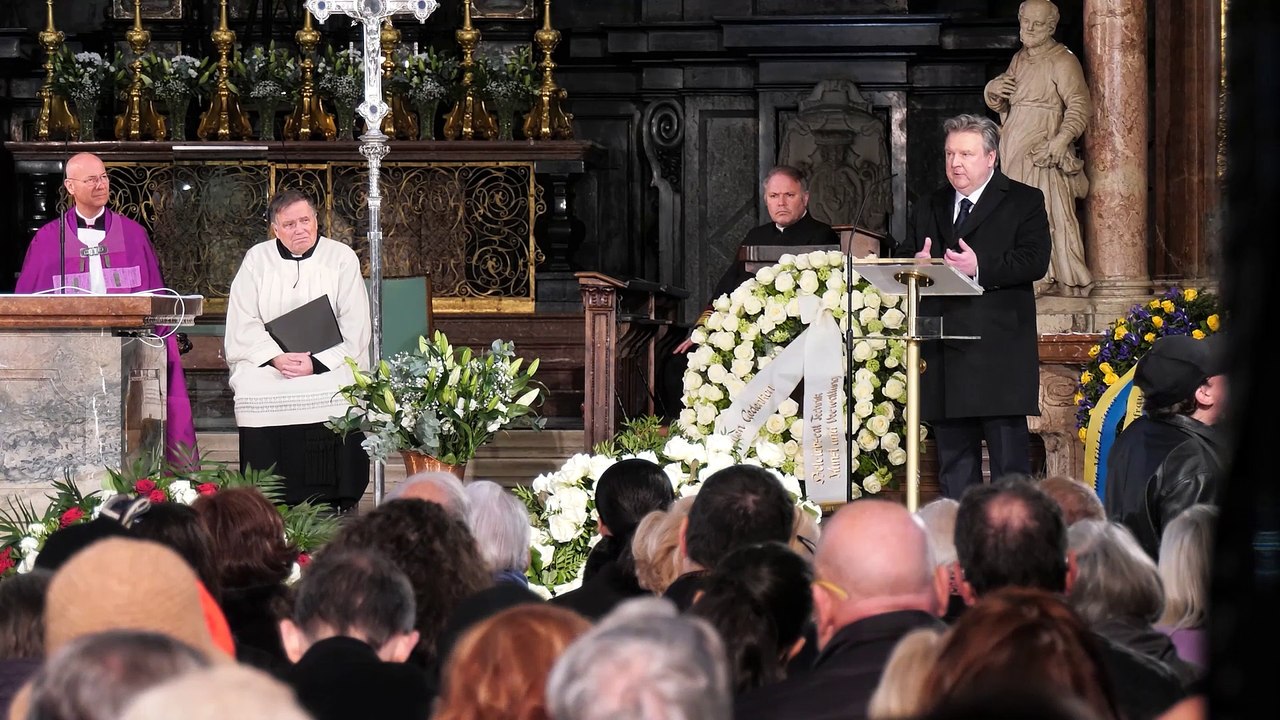 Verabschiedung Otto Schenk im Wiener Stephans Dom - Worte von Bürgermeister Michael Ludwig