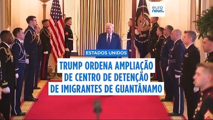 Trump ordena ao Pentágono que prepare centro de detenção para 30 mil migrantes em Guantánamo
