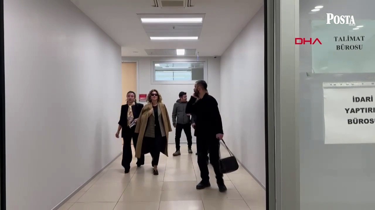 Gülben Ergen ifade vermek için Çağlayan Adliyesi'ne geldi: Çocuklar için mücadele etmeye devam edeceğim