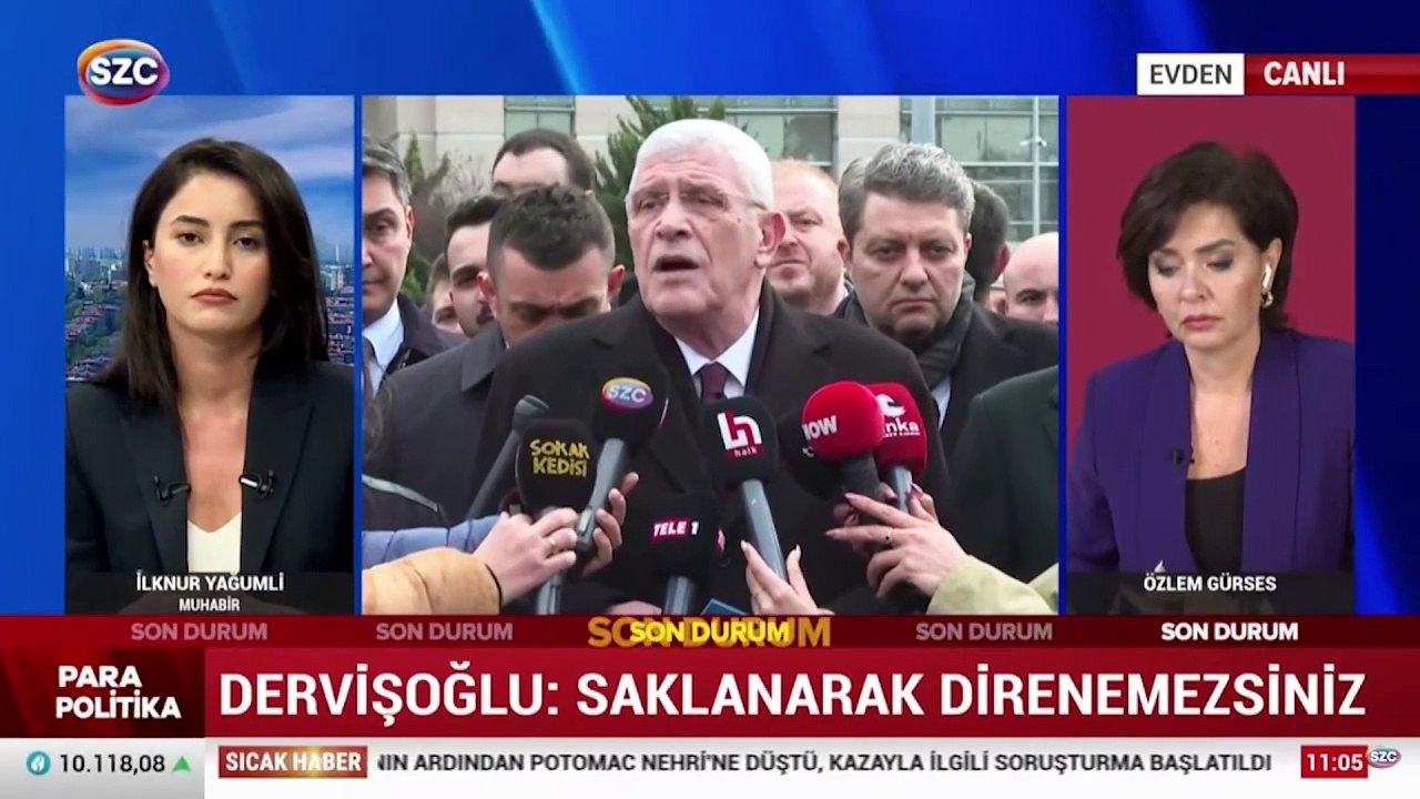 Müsavat Dervişoğlu ile Ümit Özdağ görüşmesi ipt...