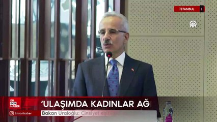 Bakan Uraloğlu: Cinsiyet eşitliğini sağlamak için somut adımlar atıyoruz