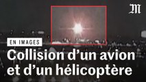 Washington : un avion et un hélicoptère militaire sont entrés en collision