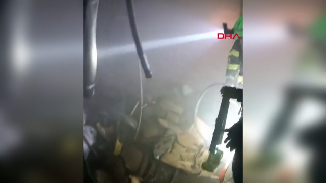 Batman’da, bodrum katında çıkan yangın söndürüldü