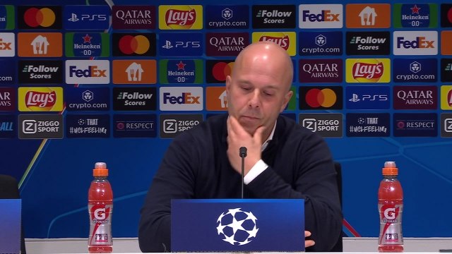 Arne Slot on leaving first team at home and Liverpool topping UCL group