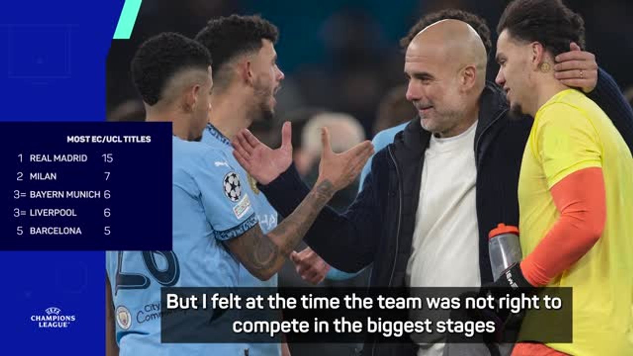 Real or Bayern will be favourites against City - Guardiola