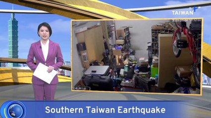 Magnitude 5.6 Aftershock Rattles Chiayi County
