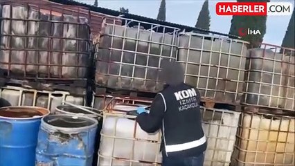 İzmir'de Kaçak Akaryakıt Operasyonu: 250 Ton Ele Geçirildi