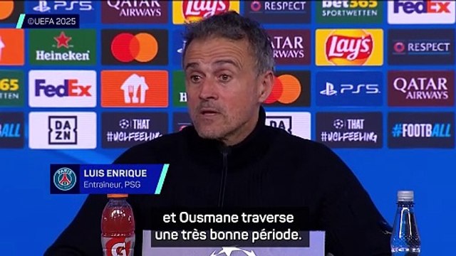 Luis Enrique encense Dembélé après son triplé