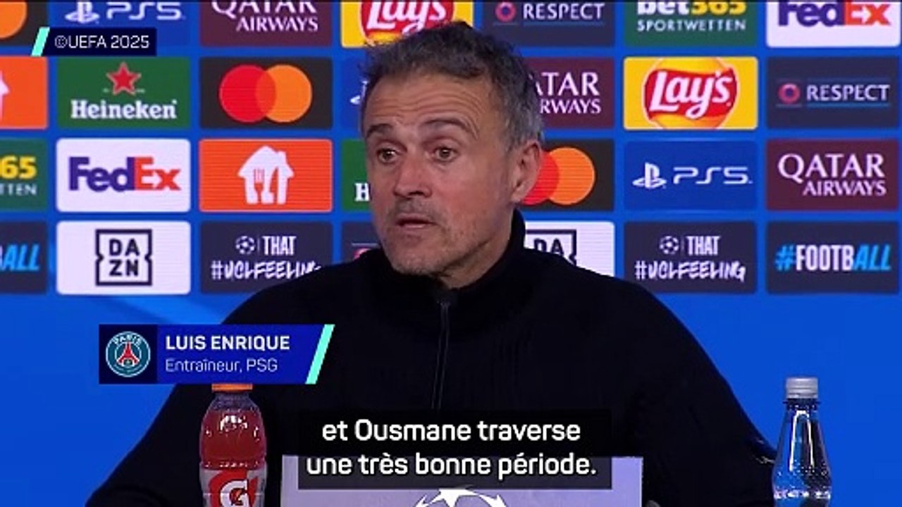 Luis Enrique encense Dembélé après son triplé