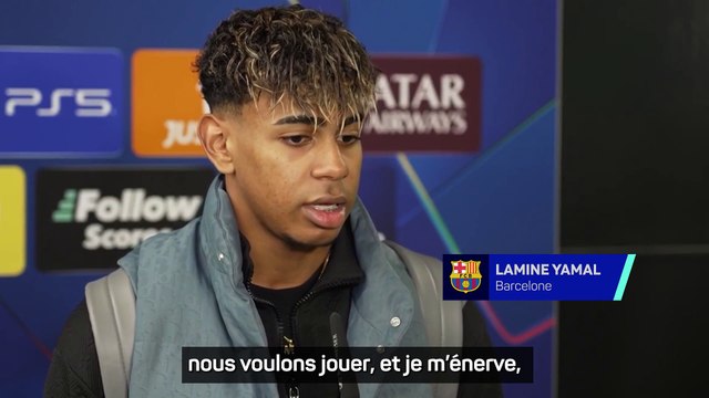 Yamal : “Je me suis énervé car je voulais continuer à jouer”