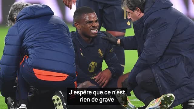 Juventus - Motta sur la blessure de Kalulu : J'espère que ce n'est rien de grave