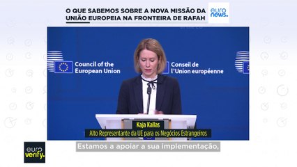 O que sabemos sobre o relançamento da missão da UE na passagem de Rafah