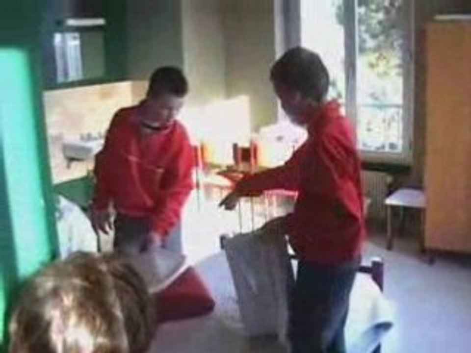 Le 25/04/08 Arrivée au CREPS pour le Tournoi de la Baule