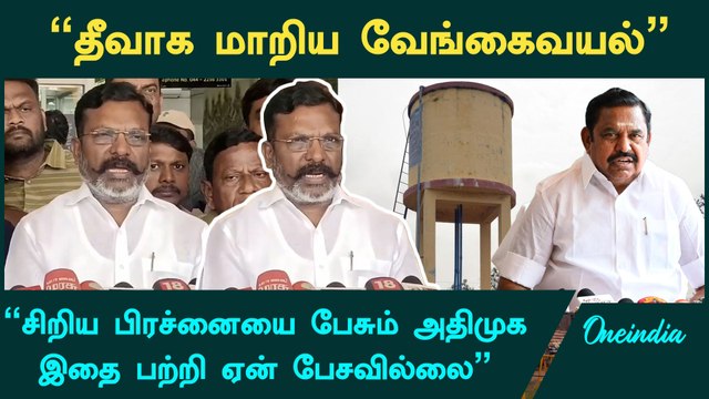 திமுக அரசை விமர்சிப்பதை மட்டுமே அதிமுக செயல் திட்டமாக வைத்திருக்கிறது - திருமாவளவன் | DMK | ADMK