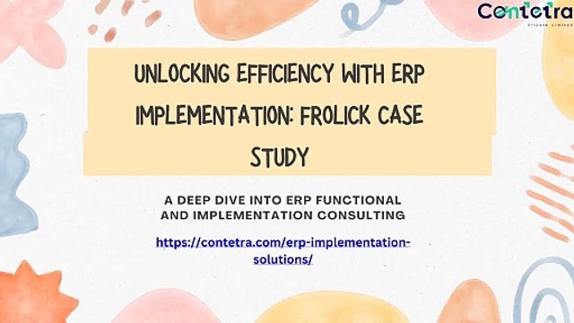 Contetra | ERP Implementation Consultant Providers