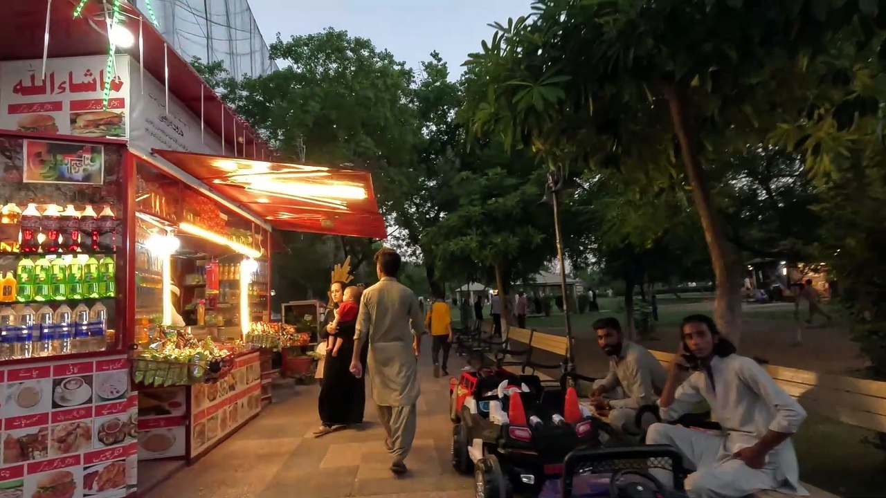 At the park