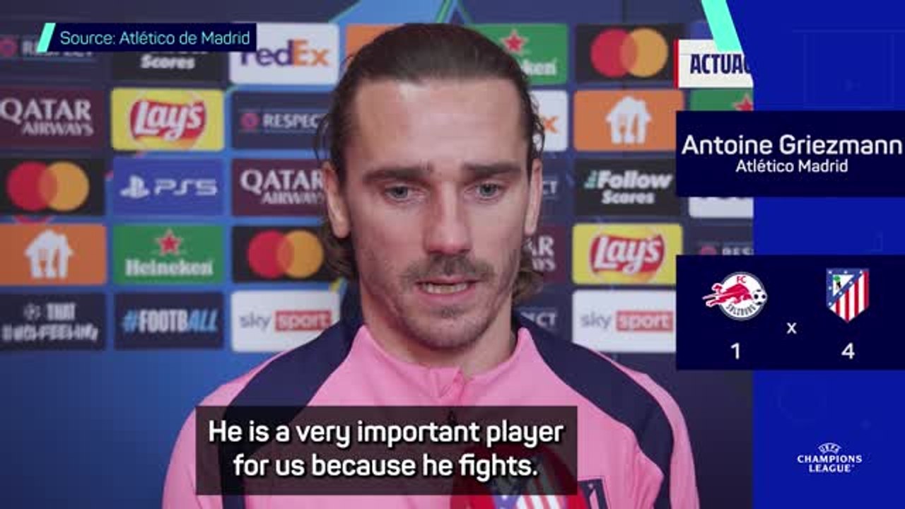 Griezmann inspired by Giuliano Simeone in Atletico rout