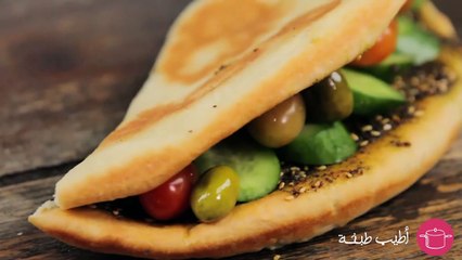 وصفة منقوشة الزعتر