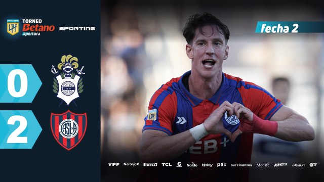 Gimnasia vs San Lorenzo (0-2) | LPF Torneo Apertura 2025 | Fecha 2