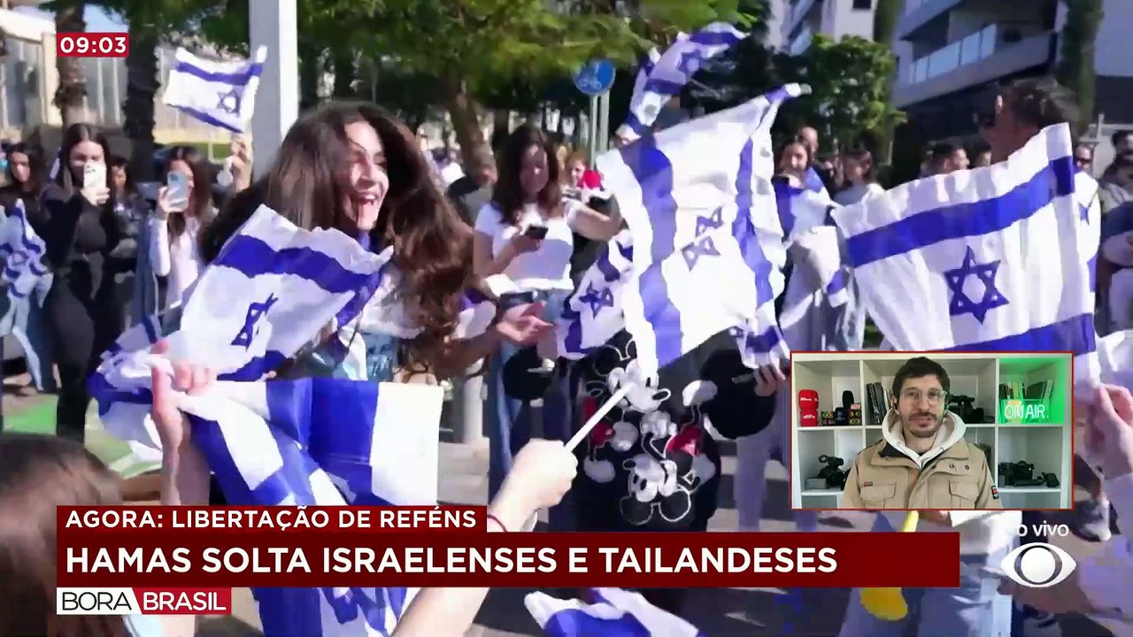 Hamas liberta reféns israelenses e tailandeses como parte do acordo