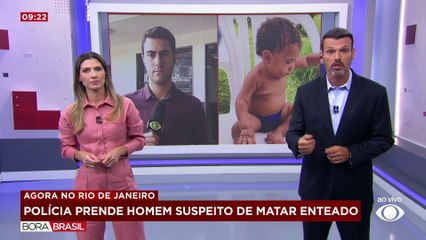 Polícia prende suspeito de matar enteado de 11 meses no RJ
