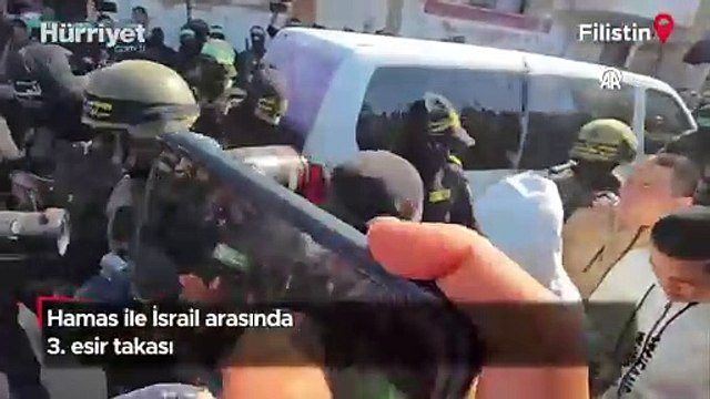 Gazze'de tutulan 5 Tayland asıllı esir, Kızılhaç ekiplerine teslim edildi