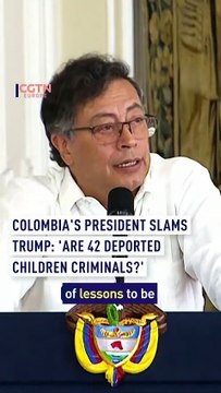 Petro Criticizes U.S. Deportations as Third Flight of Colombian Deportees Lands