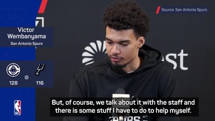 Spurs' Wembanyama frustrated with refs' leniency on 'unfair' fouls