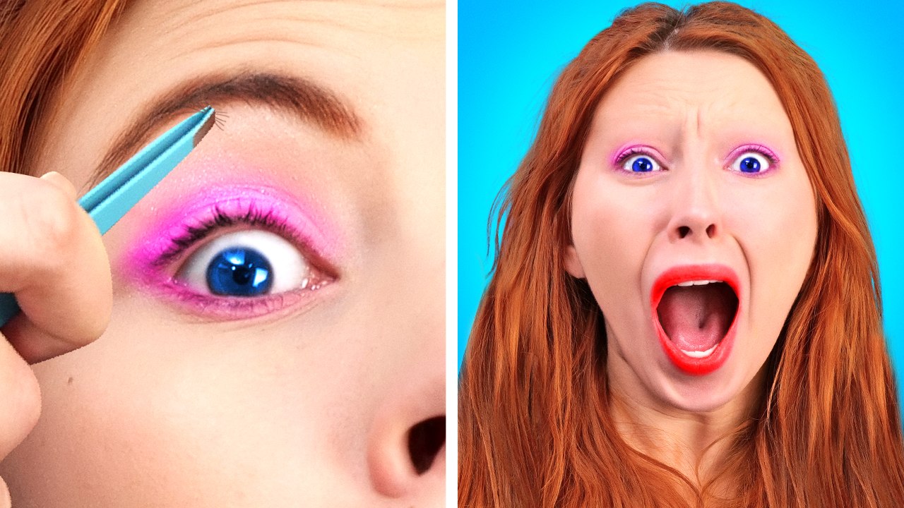 Problèmes de beauté Riche VS Fauchée - Souci de coiffure et maquillage |Moments drôles par La La L'R