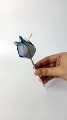 DIY Lotus Origami with Newspaper | Easy Step-by-Step Tutorial