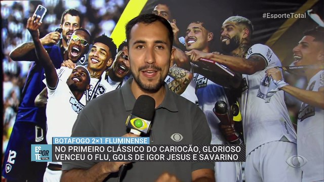 Botafogo bate o Fluminense no Carioca e chega a 7 vitórias seguidas sobre rival