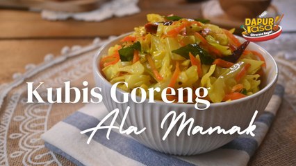 Kubis Goreng Ala Mamak, Menu Simple Tapi Mantap