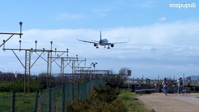 Problemas en Barcelona para que aterricen aviones