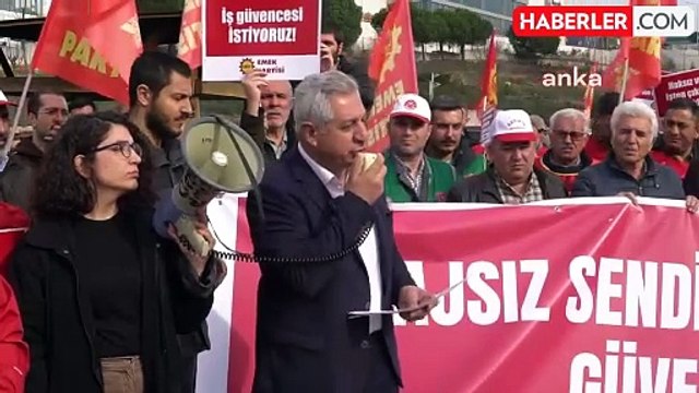 Emep, Barajsız Sendika, Yasaksız Grev, Güvenceli İş Kampanyasını Kocaeli'nde Direnen İşçilerle Başlattı