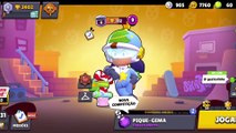 Pique - Gema Espaço Aberto com a personagem Jacky, Brawl Stars, Gameplay.