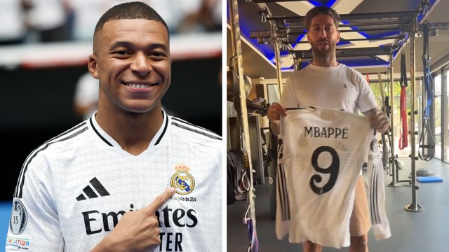 Sergio Ramos recibe regalo de Mbappé en medio de su posible llegada a la Liga Mx con Monterrey
