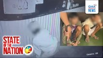 Panloloob sa restobar, na-hulicam; 2 arestado | SONA