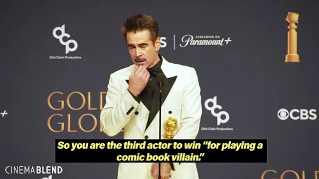 Colin Farrell Has The Best Response After Someone Informed Him He’s The Third Batman Actor To Land An Award After Heath Ledger And Joaquin Phoenix
