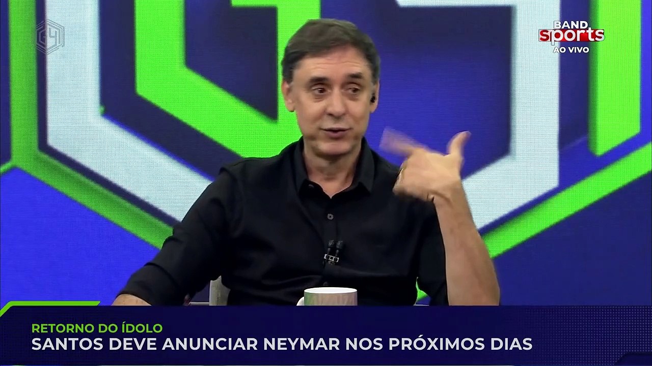 "NEYMAR VAI PRECISAR CARREGAR O SANTOS, QUE ESTÁ MUITO MAL", DIZ DANILO LAVIERI