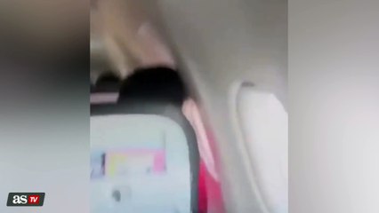 Panic ensues as United Airlines flight evacuated in Houston following engine fire