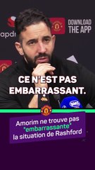 Man. United - Amorim ne trouve pas "embarrassante" la situation de Rashford