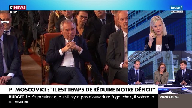 Punchline - Pierre Moscovici : «Il est temps de réduire notre déficit»