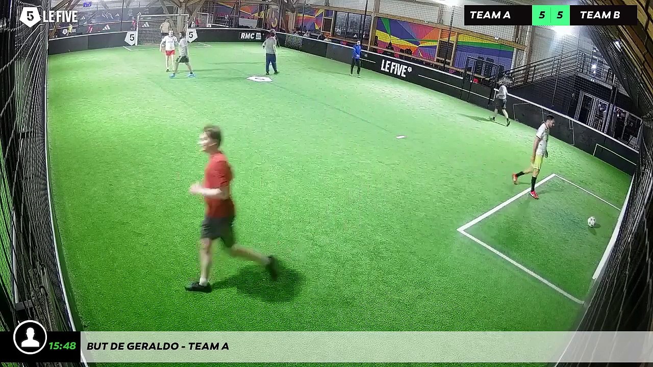 But de Geraldo - Team A