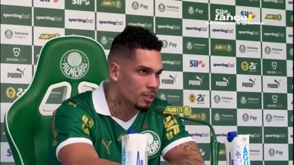 Leila apresenta Paulinho, segundo reforço do Palmeiras para 2025