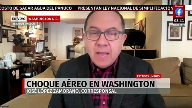 Reanudan operaciones en aeropuerto de Washington DC tras accidente aéreo