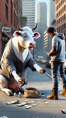 A beautiful story of how a poor cow  became rich  #viral  #ai_moral_story  #animals  A beautiful story of how a poor cow became rich